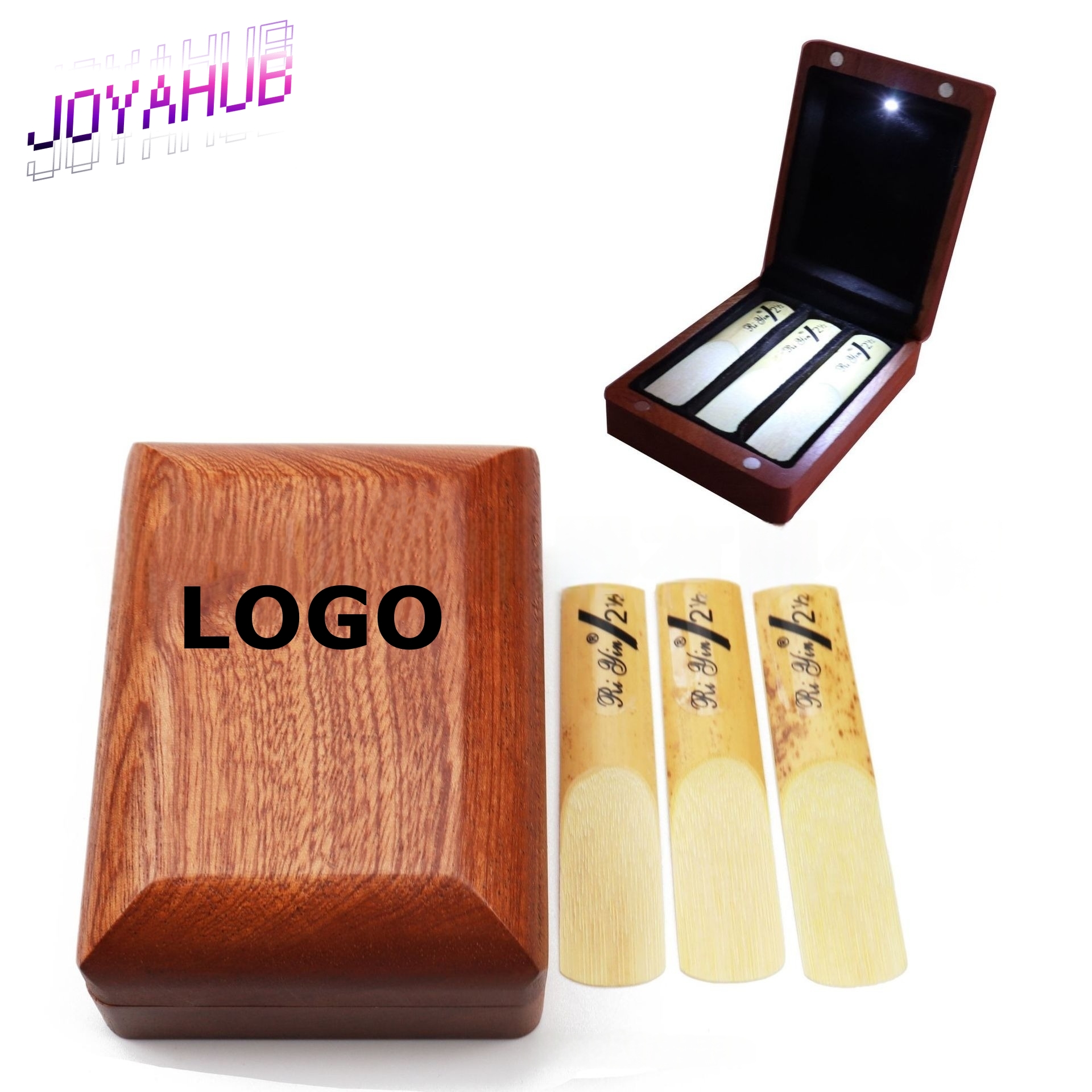 Musical Instrument Logo - Custom Logo Saxophone Wood Whistle Box