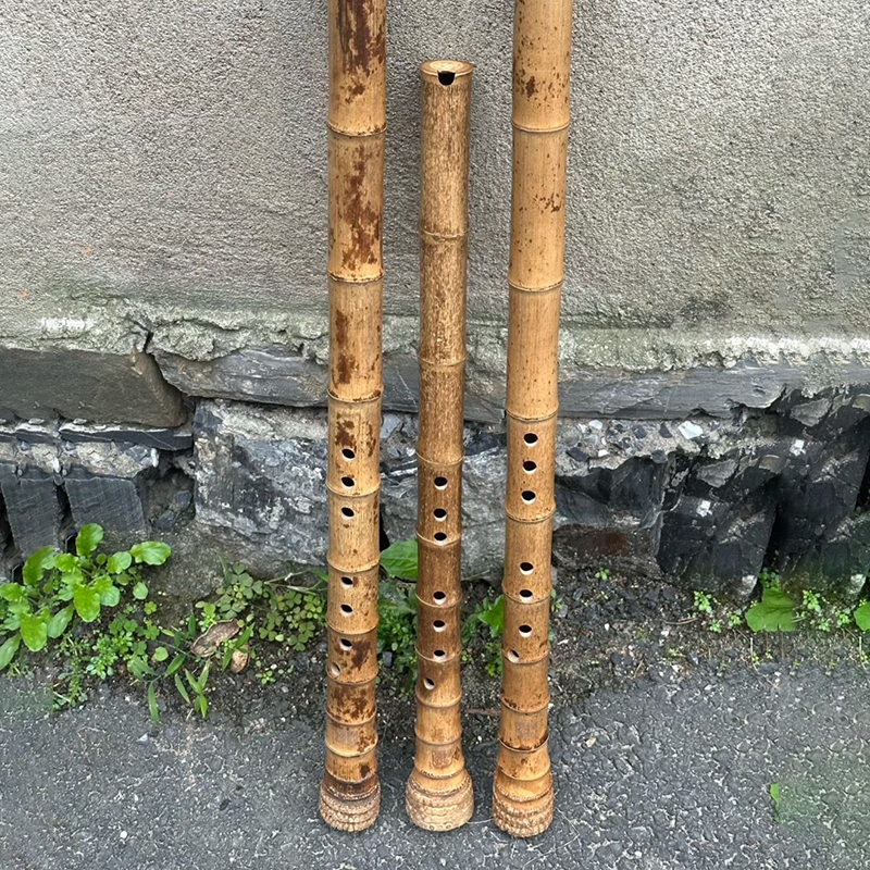 Shakuhachi Bamboo Flute - 8 Holes Chinese Vertical Bamboo Flute