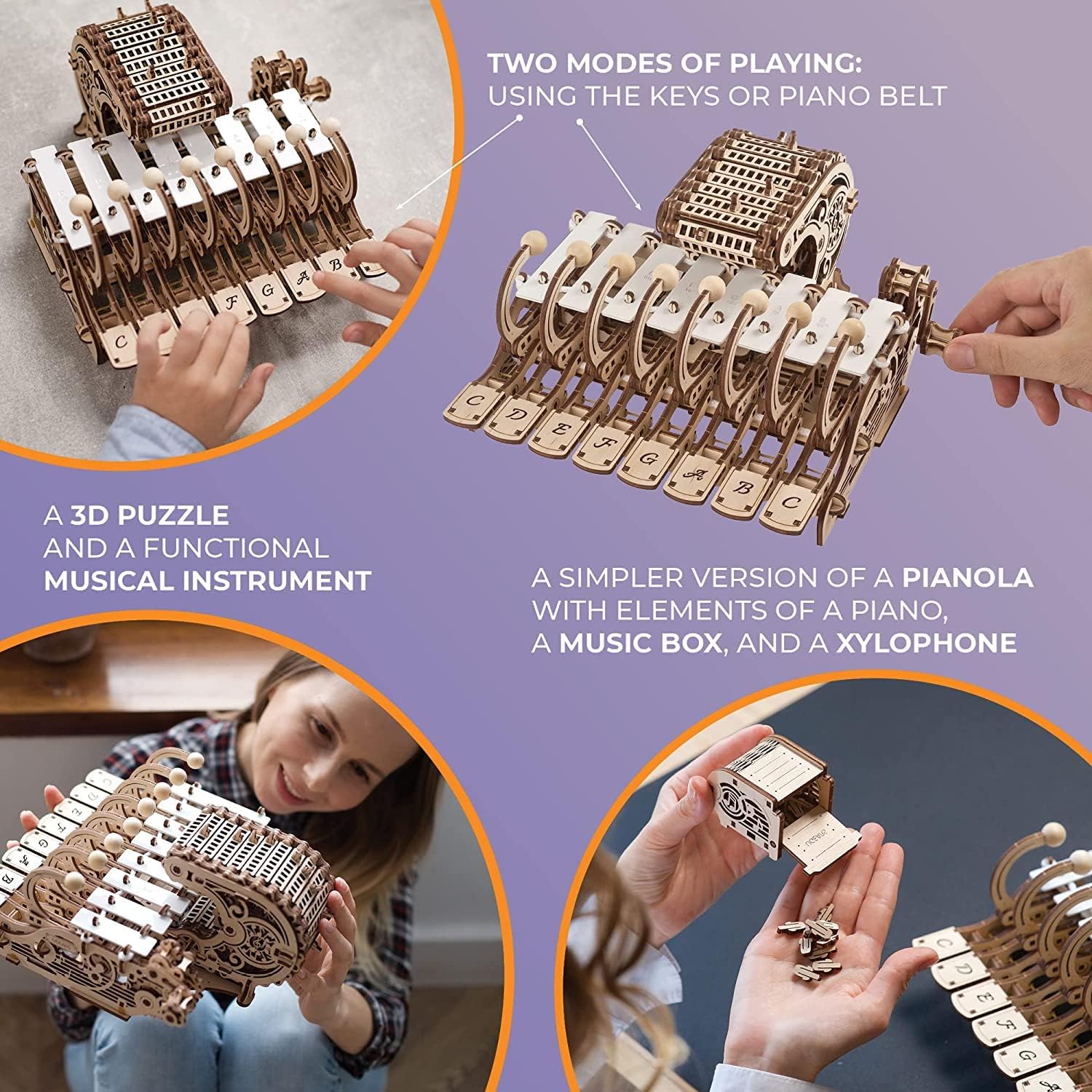 Celesta 3D Mechanical Puzzle - - Celesta Musical Instrument recensie en prijs