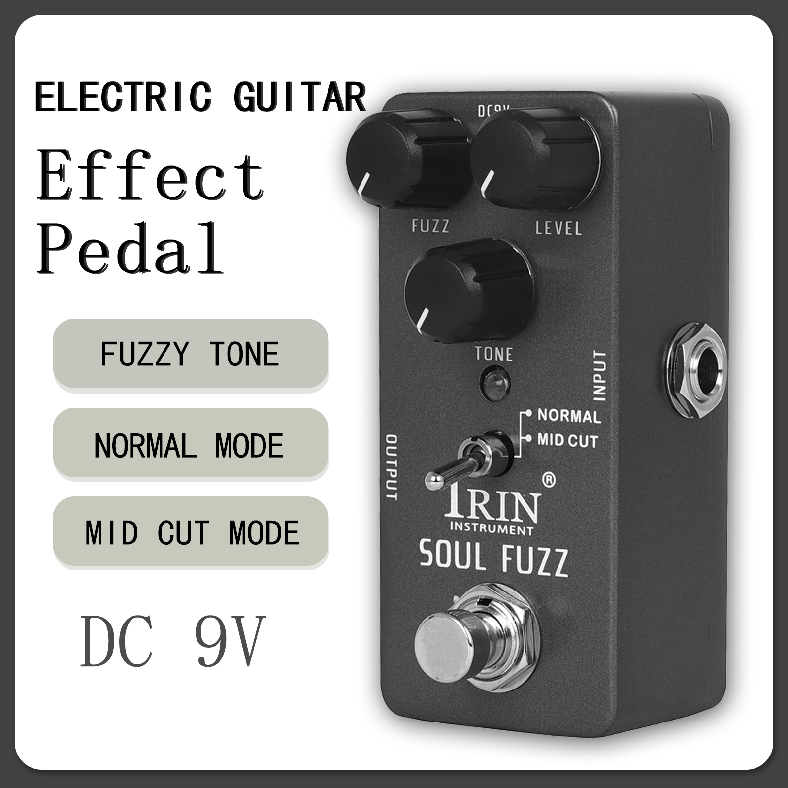 IRIN RS-11 Soul Fuzz Guitar Ef - Celesta Musical Instrument recensie en prijs