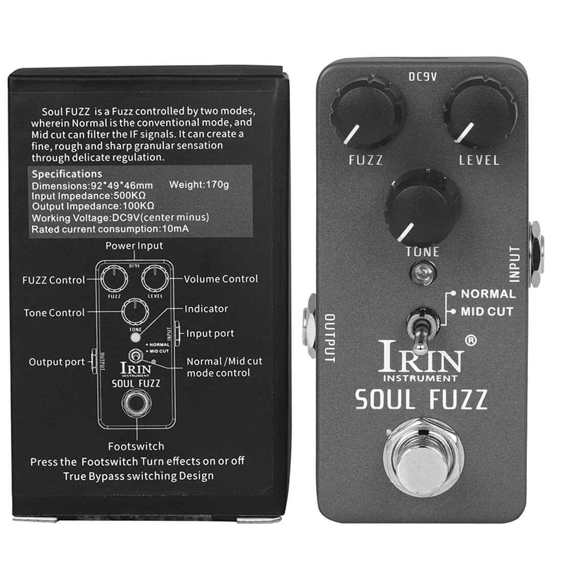IRIN RS-11 Soul Fuzz Guitar Ef - Celesta Musical Instrument recensie en prijs