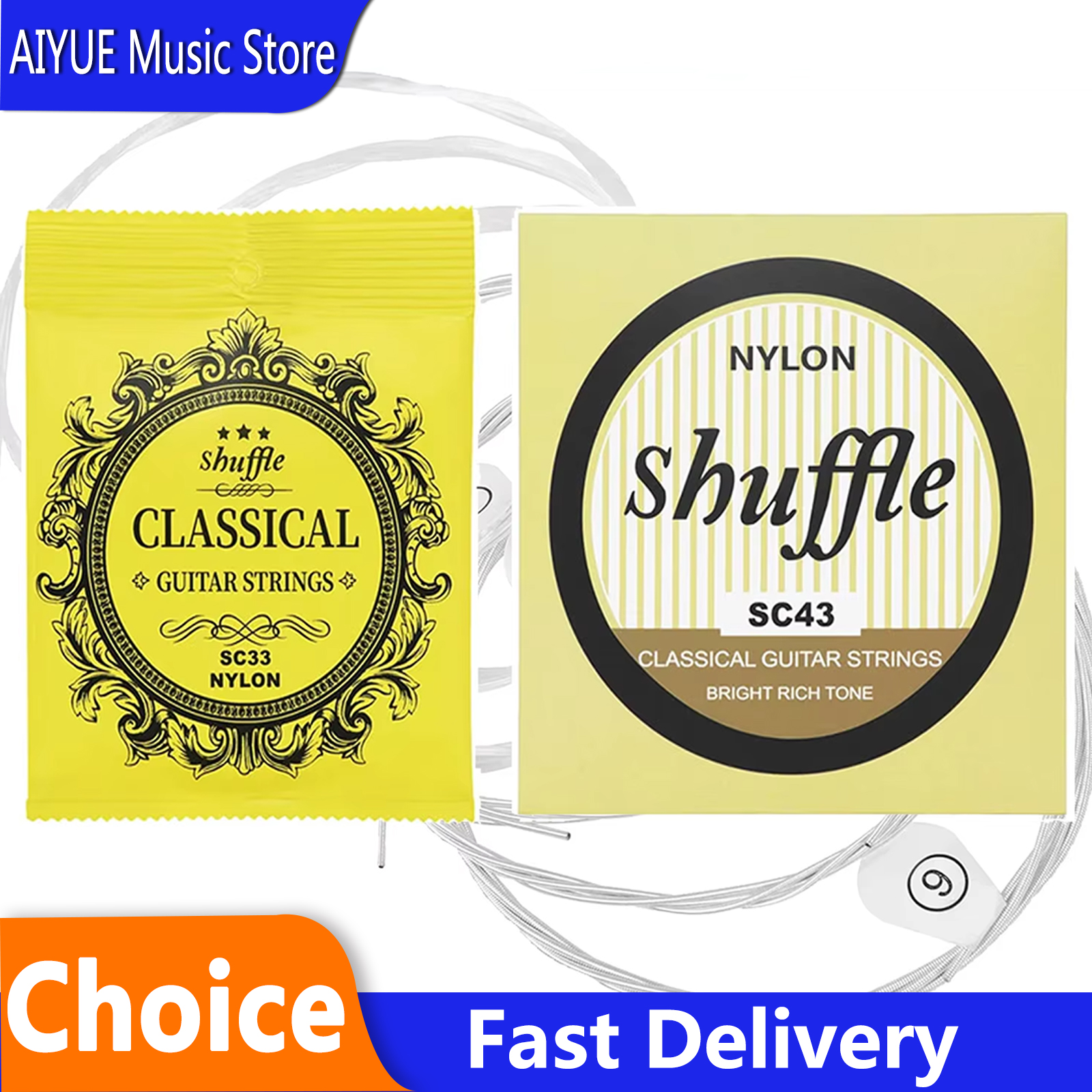 Shuffle Classical Guitar Strin - Classical Guitar Nylon recensie en prijs