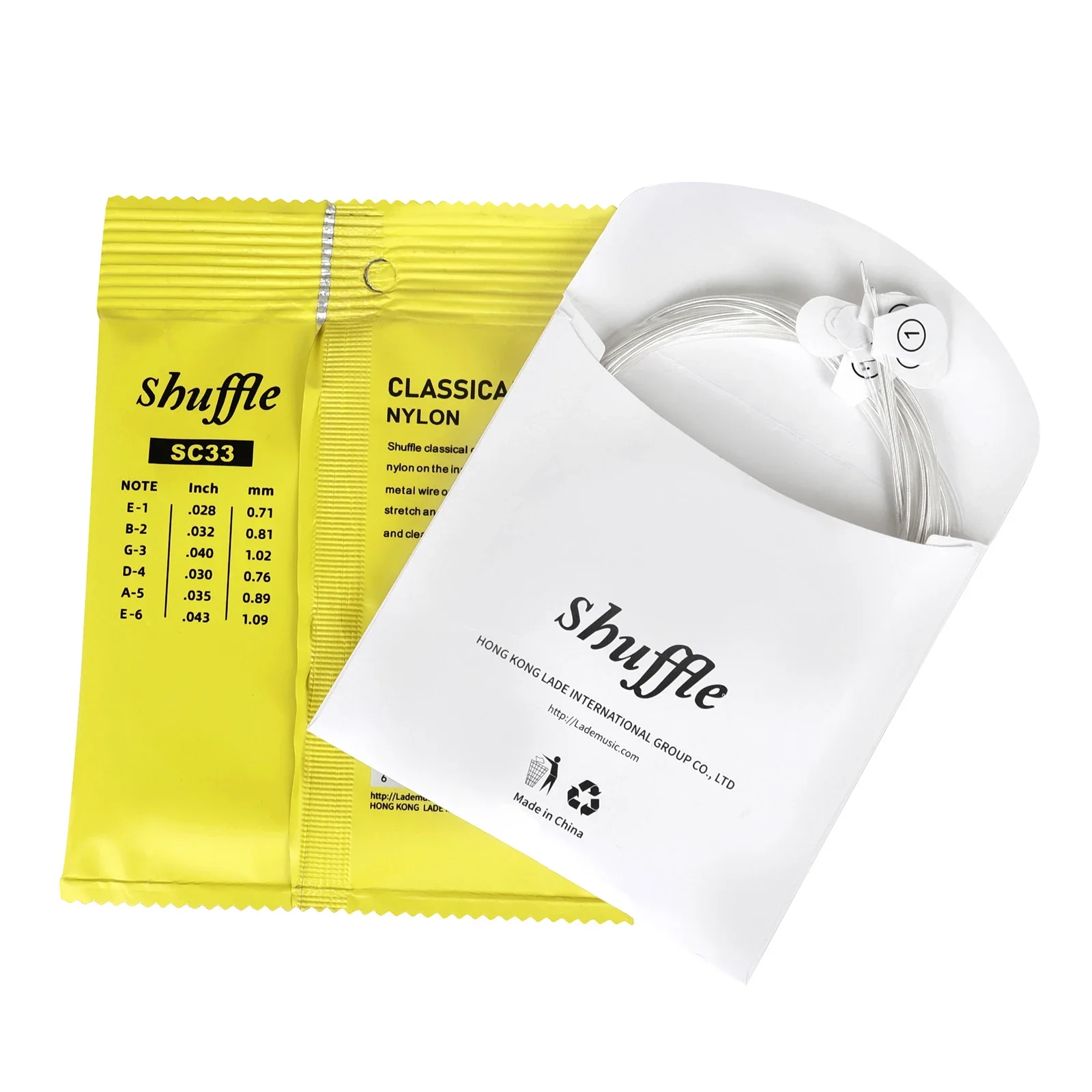Shuffle Classical Guitar Strin - Classical Guitar Nylon recensie en prijs