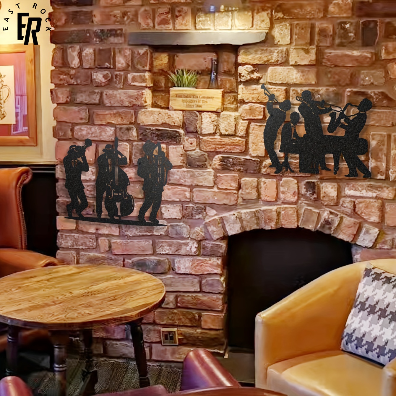 Metal Musician Silhouette Wall - Musical Instrument Logo recensie en prijs