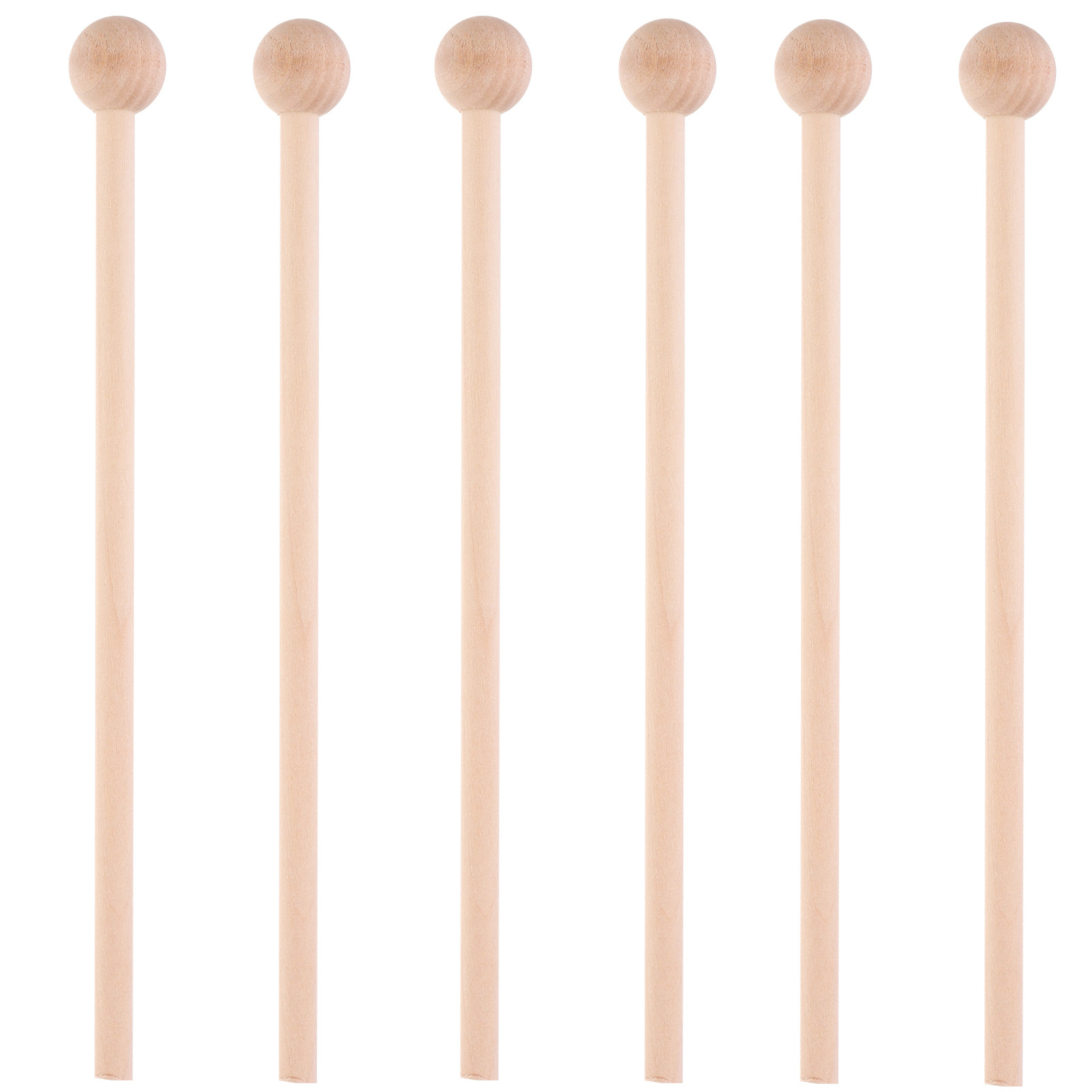 6Pcs Hardwood Music Mallets Pe - Musical Instrument Marimba recensie en prijs