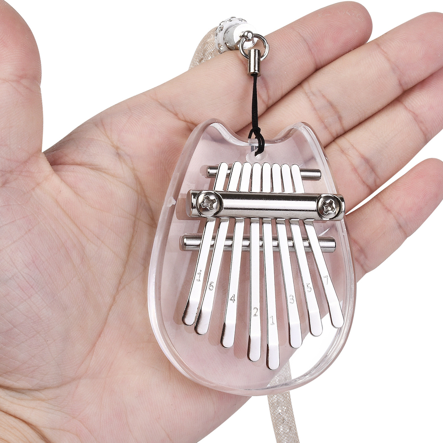8 Key Mini Kalimba Exquisite F - Musical Instrument Marimba recensie en prijs