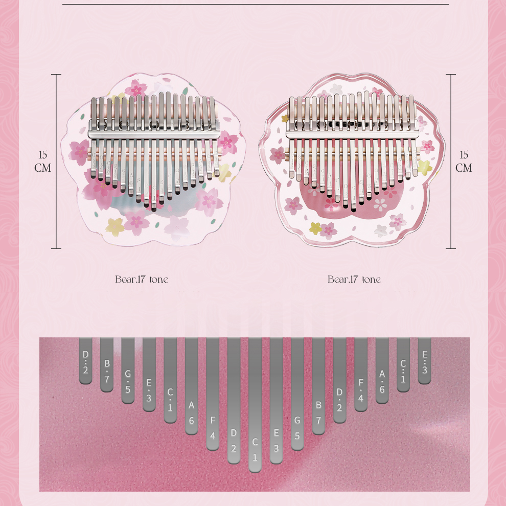 Hluru Kalimba 21 Keys with Cas - Musical Instrument Piano recensie en prijs