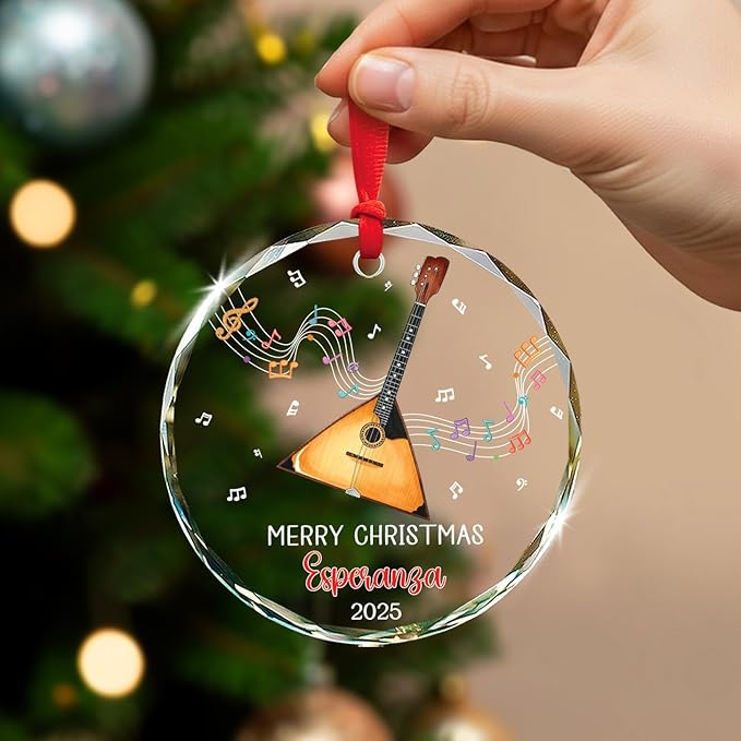 Balalaika Glass Ornament Chris - Musical Instrument Balalaika recensie en prijs