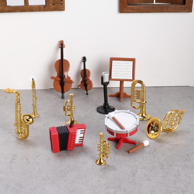 1 Set Home Decor Toy 1:12 Doll - Musical Instrument Saxophone recensie en prijs