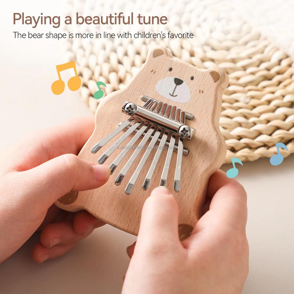 8 Key Mini Kalimba Portable Th - Musical Instrument Piano recensie en prijs
