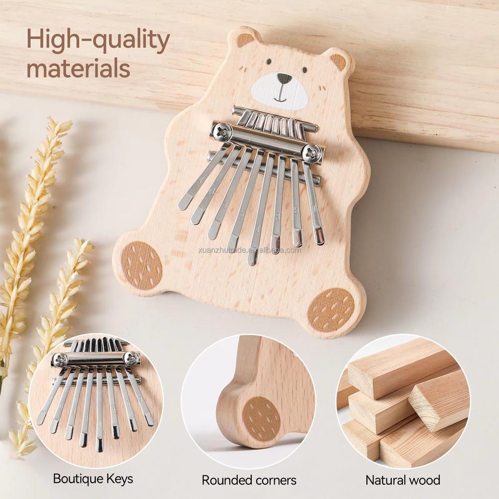 8 Key Mini Kalimba Portable Th - Musical Instrument Piano recensie en prijs