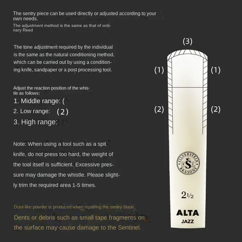 Baritone Upper Bass Reed, Silv - Musical Instrument Saxophone recensie en prijs