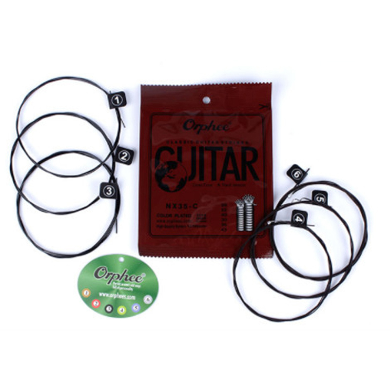 Hot Sale 6pcs/lot Nylon + 3 %P - Classical Guitar Nylon recensie en prijs