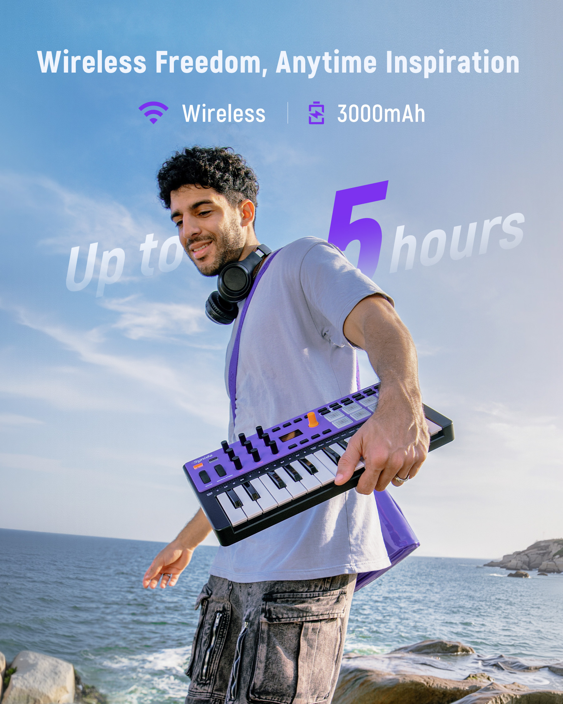 Synido TempoKEY W25 Wireless M - Musical Instrument Piano recensie en prijs