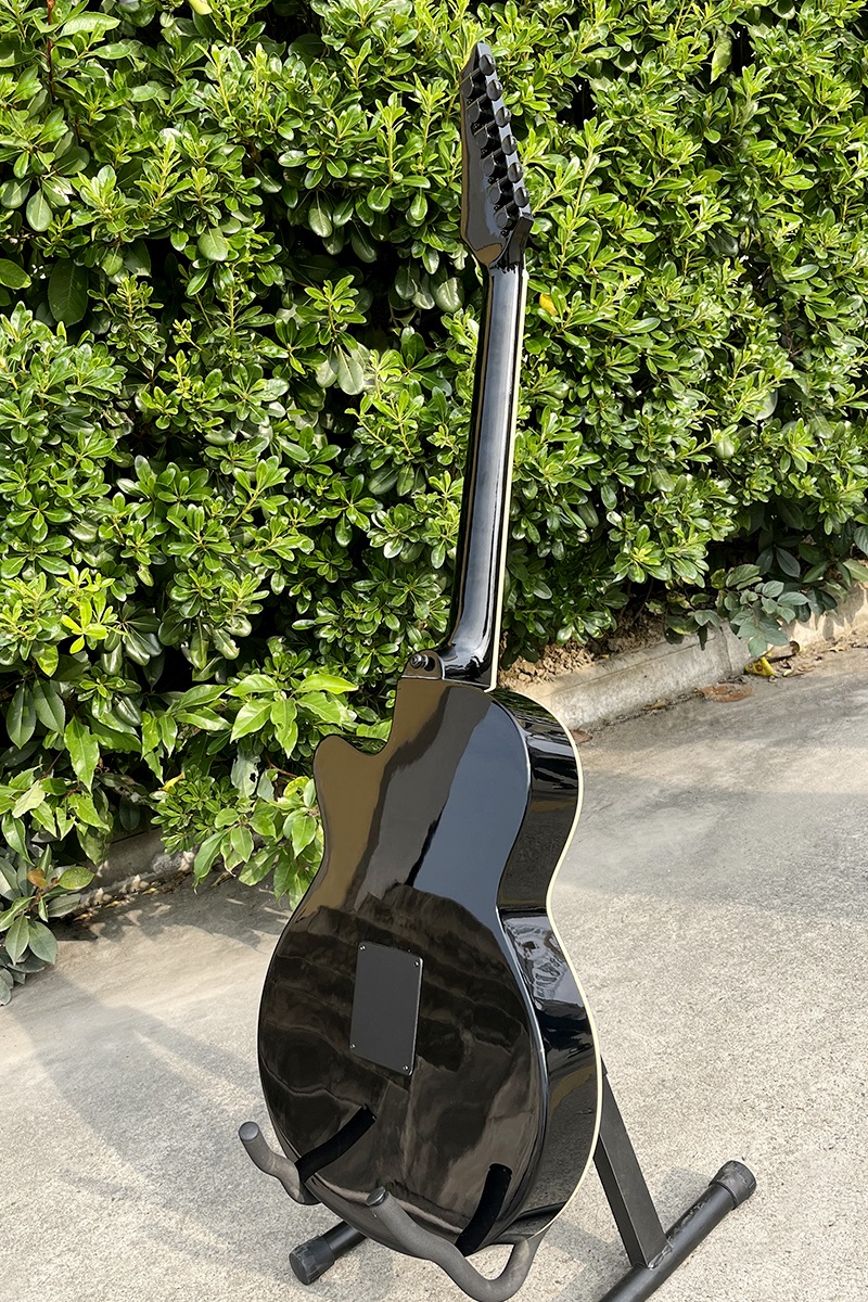 Acoustic Electric Guitar With  - Musical Instrument Logo recensie en prijs