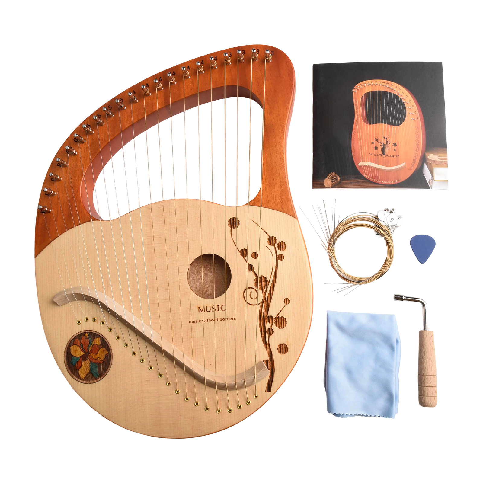 Music Instrument Lyre Lyre Lyr - Musical Instrument Brands recensie en prijs