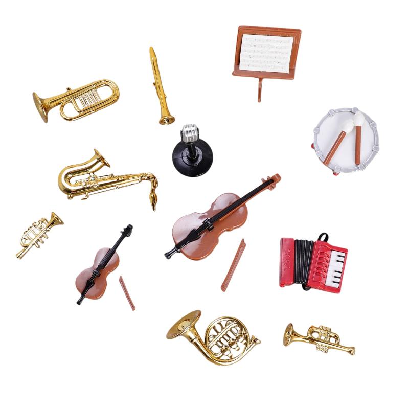 1Set Home Decor Toy 1:12 Dollh - Musical Instrument Saxophone recensie en prijs