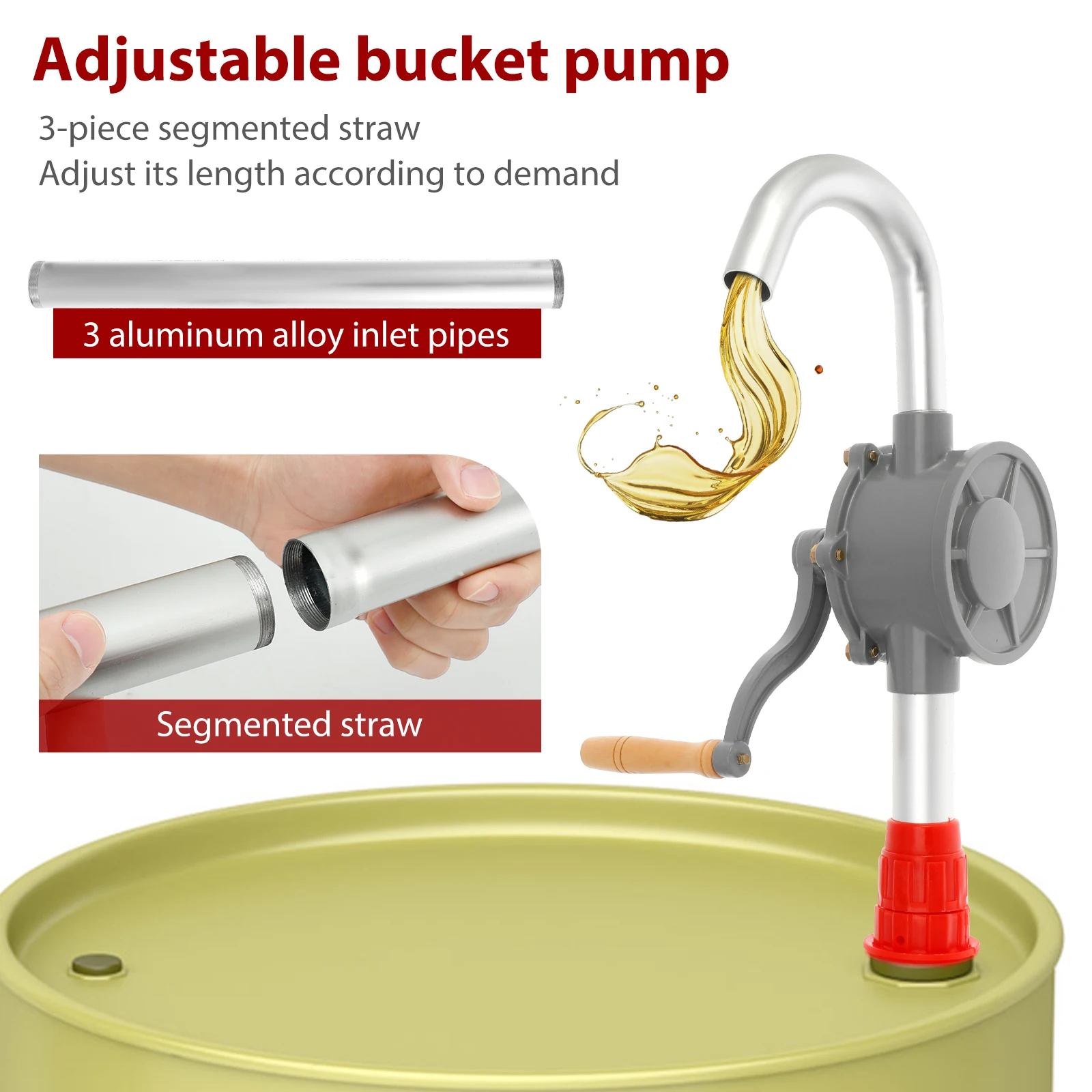 Hand Pump Crank Pump Oil Diese - Djembe Hand Drum recensie en prijs