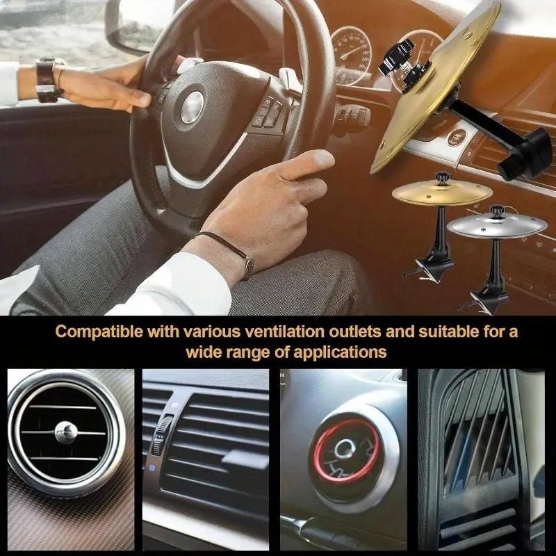 1PC Car Crash Cymbal Air Vent  - Djembe Hand Drum recensie en prijs