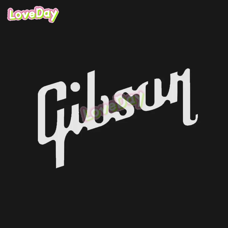 Gibson Logo Sticker Decal Viny - Musical Instrument Logo recensie en prijs