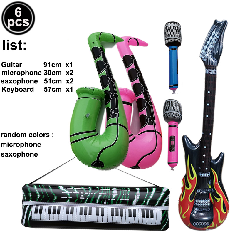 Inflatable Rock Star Toy Set I - Musical Instrument Saxophone recensie en prijs