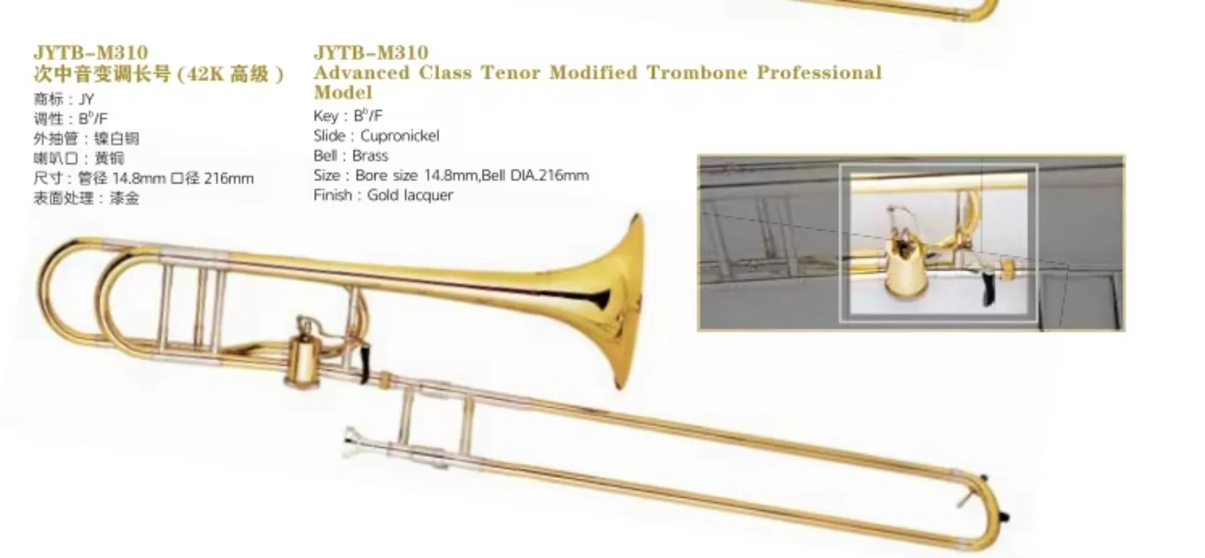Hot Sale Trombone Multiple Sty - Musical Instrument Logo recensie en prijs