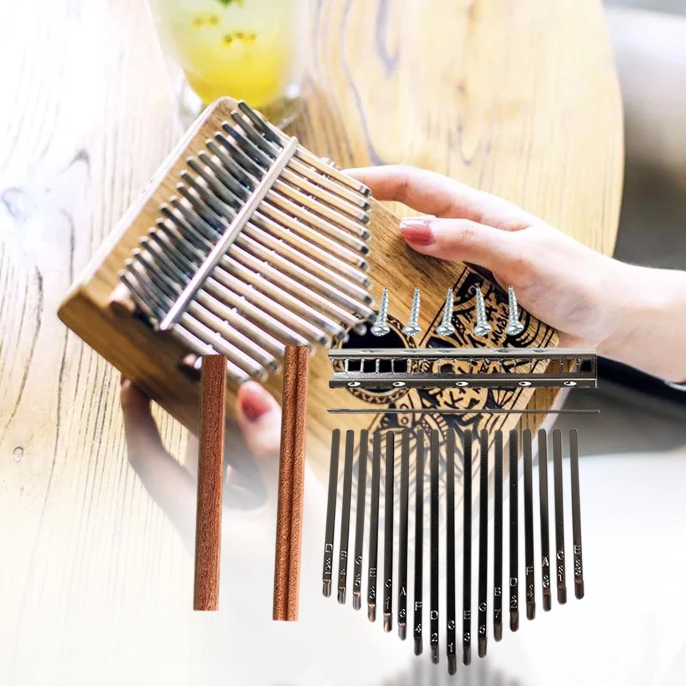 DIY 17 Tone Kalimba Keys Tines - Musical Instrument Piano recensie en prijs