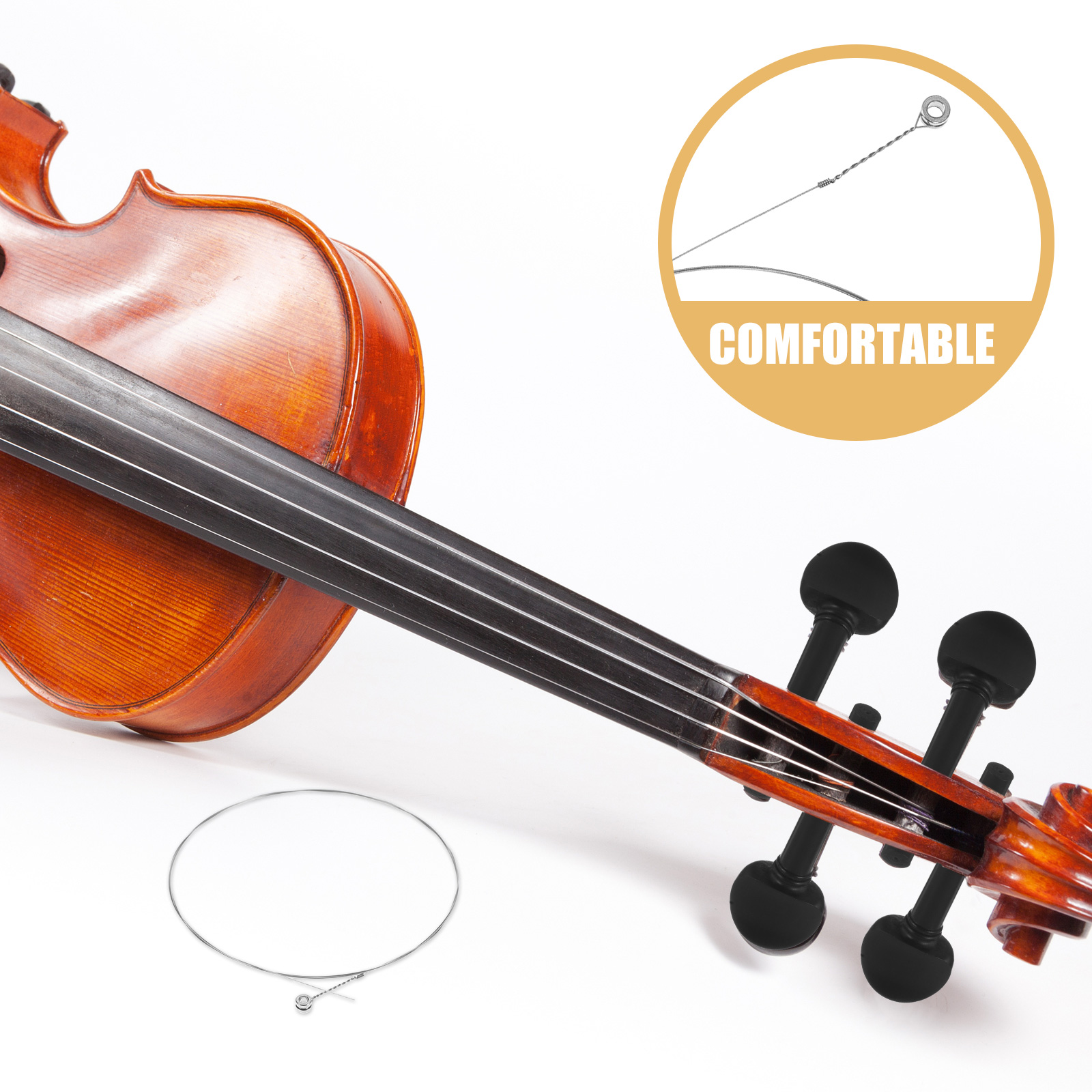 3Pcs Balalaika Strings Nylon M - Musical Instrument Balalaika recensie en prijs