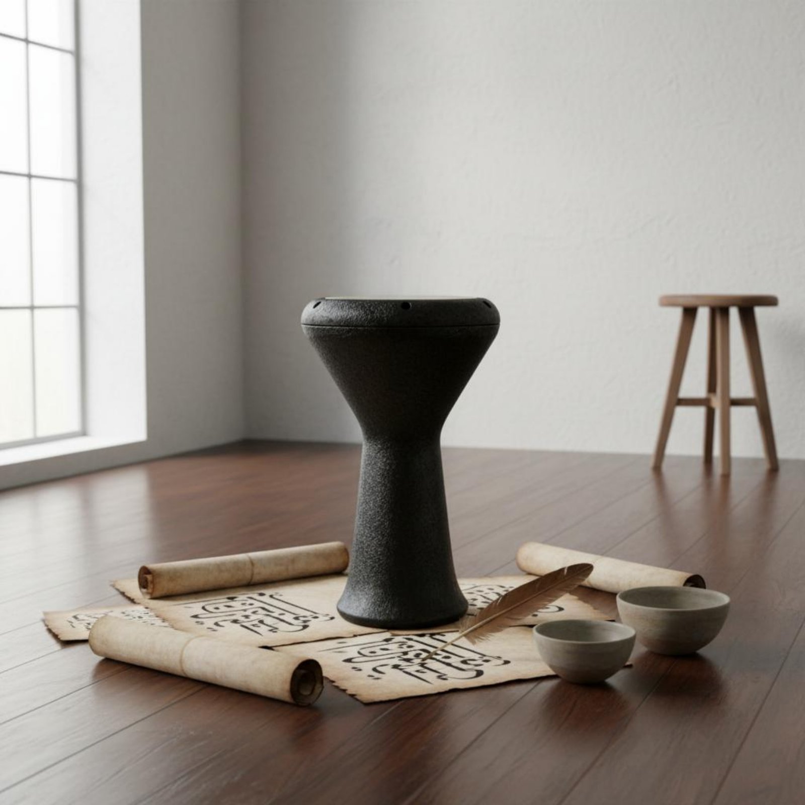 Egyptian Goblet Drum Rich Soun - Musical Instrument Logo recensie en prijs