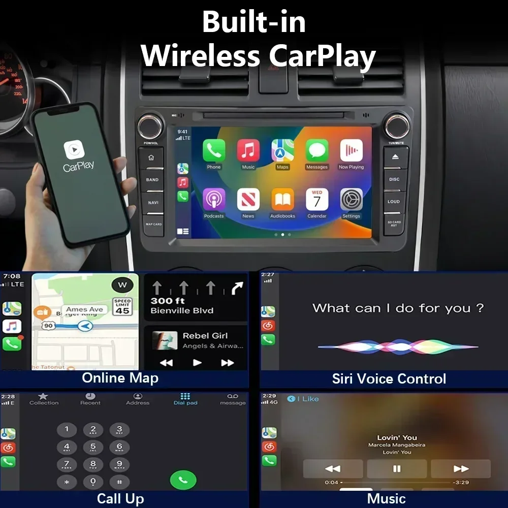 CHSTEK Wireless Carplay Car Ra - Musical Instrument Of India recensie en prijs
